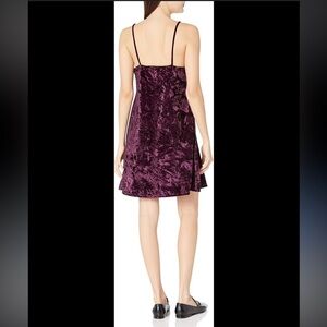 Nautica Women's Velvet Chemise in Deep Purple